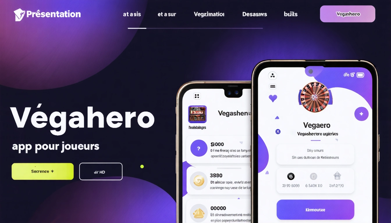 Présentation et avis sur Vegashero app pour joueurs