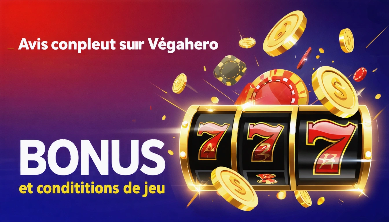 Avis complet sur Vegashero bonus et conditions de jeu